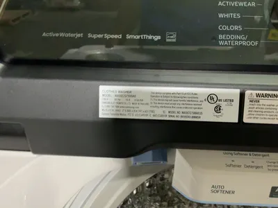 Used SAMSUNG WA55CG7500AE Washers Michigan US | Miedema Asset Management Group #1320920