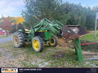 Used 1991 JOHN DEERE 2755 Tractors & Trailers Pennsylvania US | Proxy Equipment #1663916
