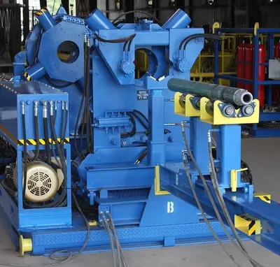 12" GOTCO MODEL #FT-80-2145 PIPE BUCKING MAKE-UP & BREAKOUT DOWNHOLE PIPE TORQUE MACHINE: YOBRO #24411