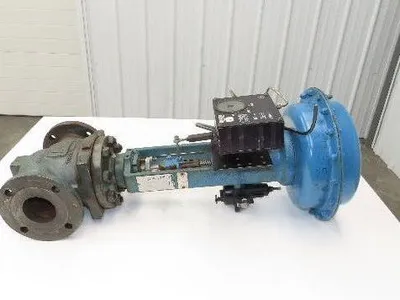 Neles-Jamesbury G110LGC32QC8Y 3" ANSI Globe Valve with Pneumatic Positioner