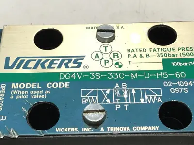 USED VICKERS DG4V-3S-33C-M-U-H5-60