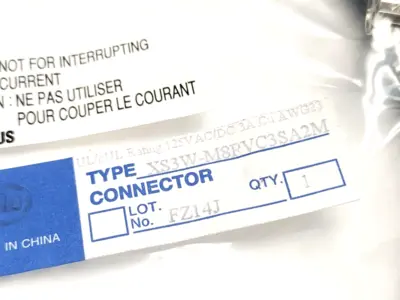 New | in-Stock Omron XS3W-M8PVC3SA2M Connector Accessories Michigan US | Maverick Industrial Sales #1463954