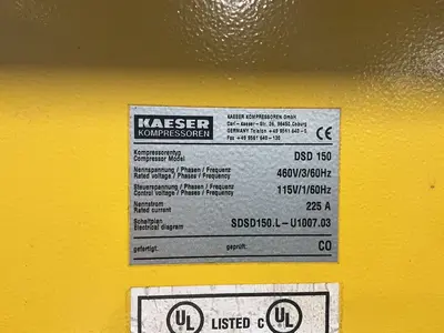 Used 2003 _UNKNOWN_ _UNKNOWN_ Rotary Screw & Sliding Vane Air Compressors Ohio US | HGR 24 #1373001