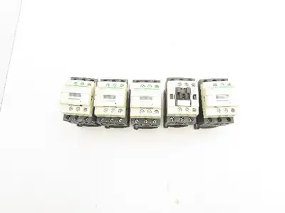 Schneider Electric LC1D09 Contactor 120V Coil 3 Pole Lot of 5