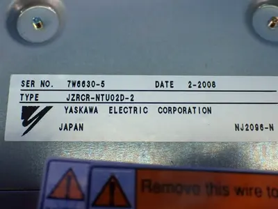 USED YASKAWA JZRCRNTU02D2