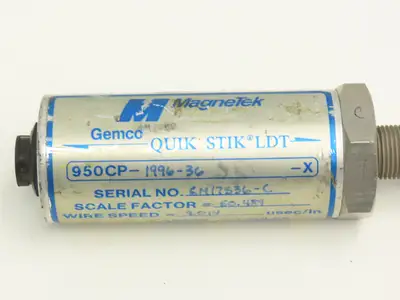 Magnetek Gemco 950CP-1996-36-X Quik Stik LDT Linear Displacement Transducer 36"