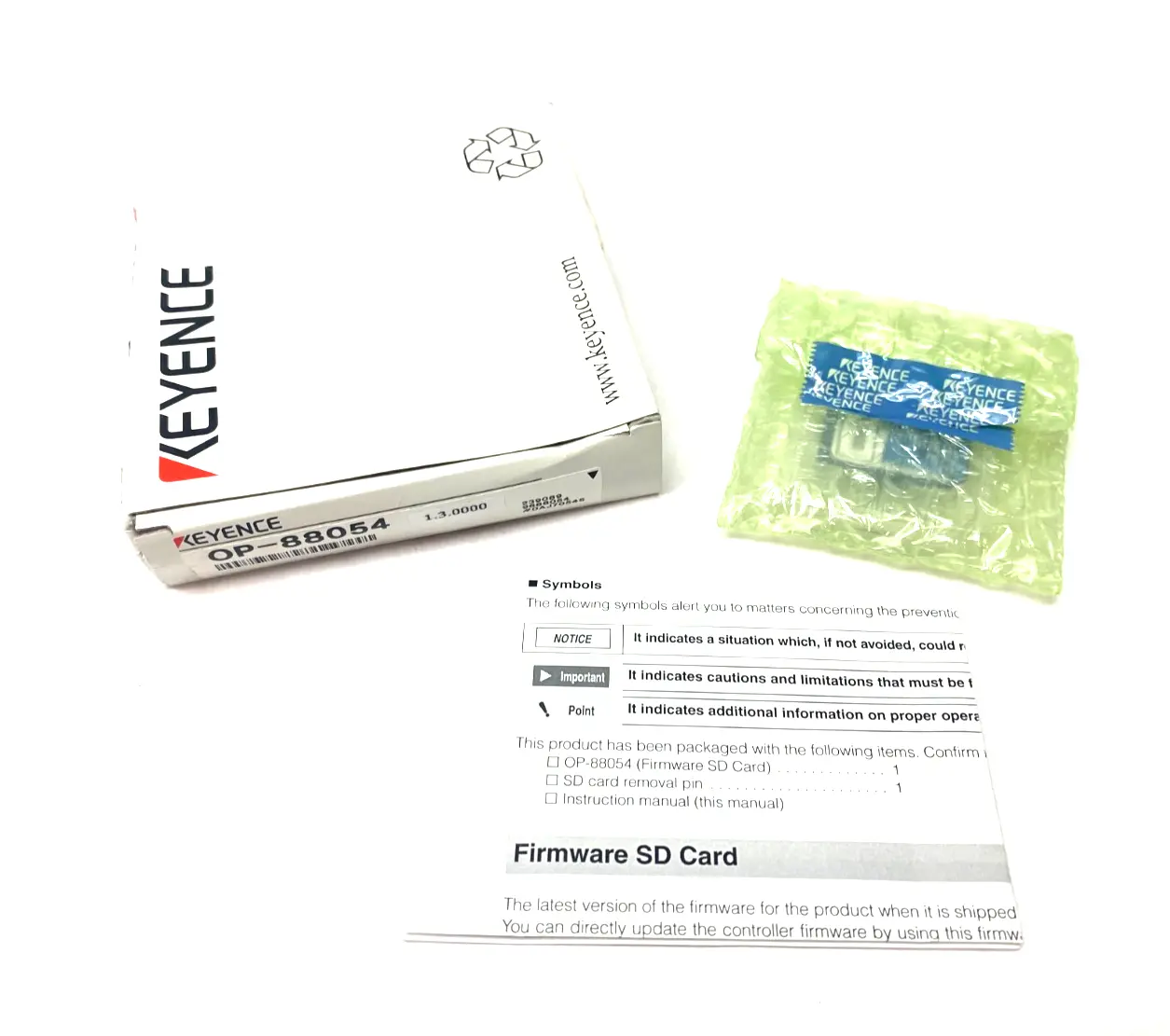 NEW KEYENCE FIRMWARE SD CARD