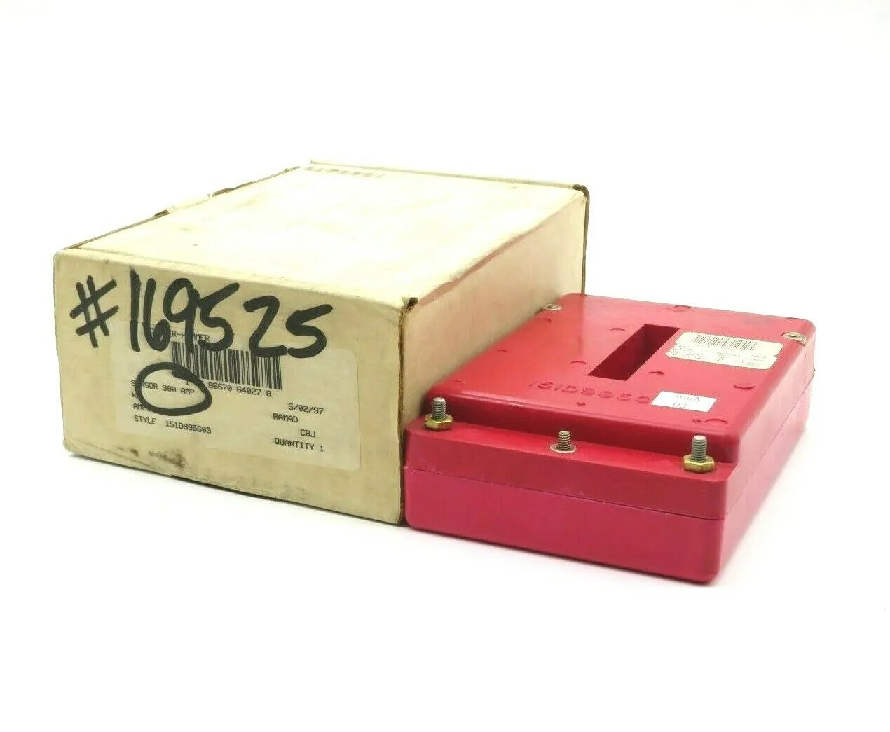 NEW CUTLER HAMMER 151D995G03 TRANSFORMER 300AMP