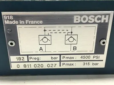 USED BOSCH 0 811 020 027