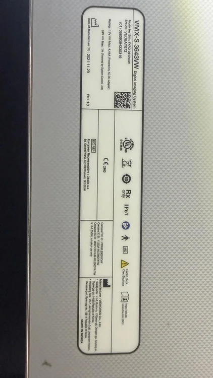 Used Vieworks Co., Ltd. VIVIX-S 3643VW X-Ray - Medical Texas US | PT Medical Technologies #1458513