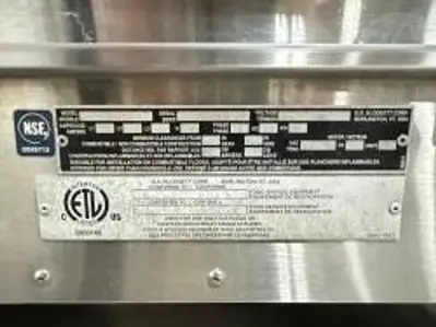 USED BLODGETT BCX14E