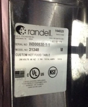 USED Hatco 31348