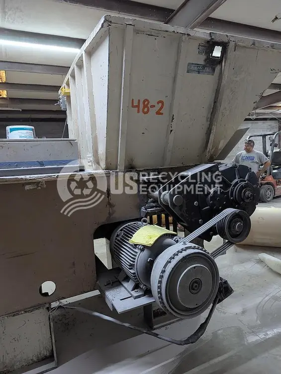 Used 1995 CHALLENGER 52" X 50" SINGLE SHAFT Shredders GE | US Recycling Equipment #474613