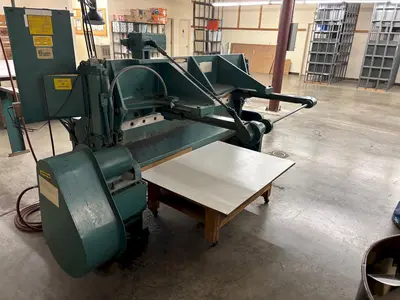 12 Ga. x 6' WYSONG MECHANICAL SHEAR MODEL 1272