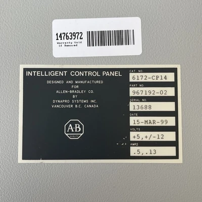 USED ALLEN BRADLEY 967192-02