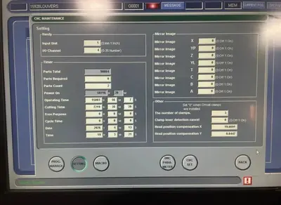 Used AMADA EMLK-3610NT Laser Combo Punches District of Columbia US | MANUFACTURING SOLUTIONS #1360718