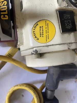 ELOMATIC A931100741 Control Valve with Actuator and Wiring Harness