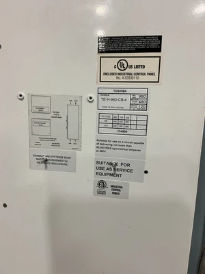 Used TOSHIBA TE-H-960-CB-4 Starters | Equipment Recovery Corp. #1330923