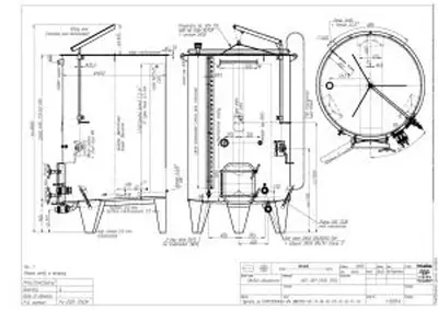 NEW STOCK LETINA 805GAL/3050L VARIABLE CAPACITY JACKETED STORAGE TANK