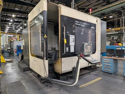 2009 DMG Mori DMU 125 P 5-Axis CNC Machining Center 230/3/60; W/ Heidenhain MillPlus iT Control