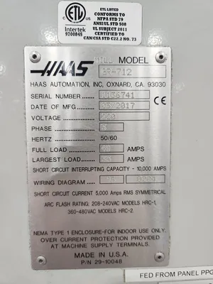 2017 HAAS GR-712 CNC, Gantry Router | Machinery Central (20)