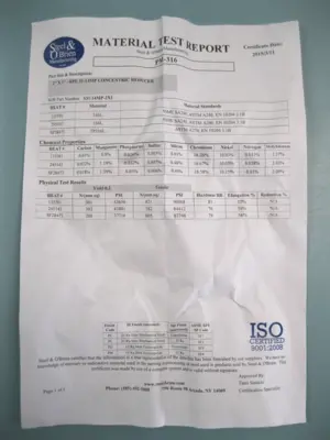NEW Steel & O'Brien S31-14MP-2x1-PM-316