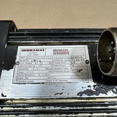 USED Indramat Bosch Group MAC90A-0-RD-4C/110-A-0/MR121/S001
