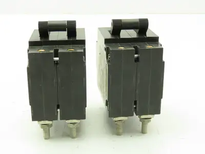 Eaton AM2R-D3-LC-07-D-A Circuit Breaker 1-2 Pole 30A 80/250V  Lot of 2