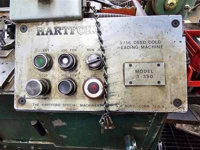 Used HARTFORD 3-350 Cold Headers New York US | Barbarotto Int'l Sales Corp #1332885