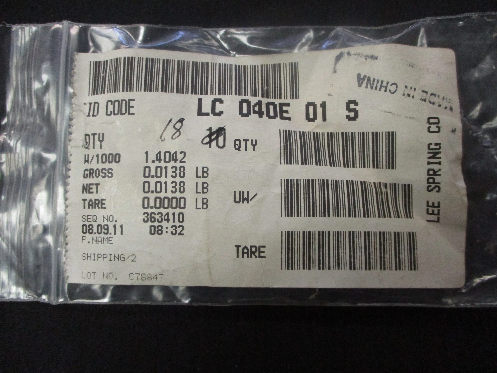 NEW Lee Springs LC 040E 01 S
