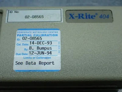 Used XRITE 404 Densitometers Ohio US | HGR 24 #864735