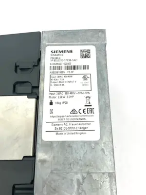 USED SIEMENS SINAMICS POWER MODULE PM240-2