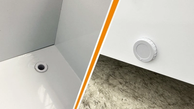 171-0402 71" Curved Lid Self Contained Chest Freezer