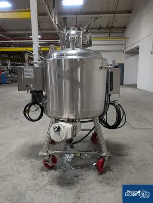 USED Precision 200 Liter Precision Stainless Reactor, 316L S/S, 45/90#