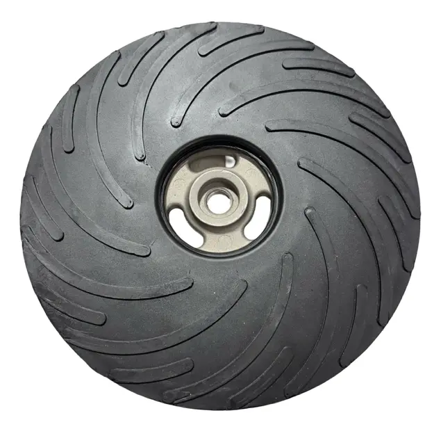 CGW 9" x 5/8-11 Flexibile Rubber Back-Up Pad Standard Spiral w/o Nut