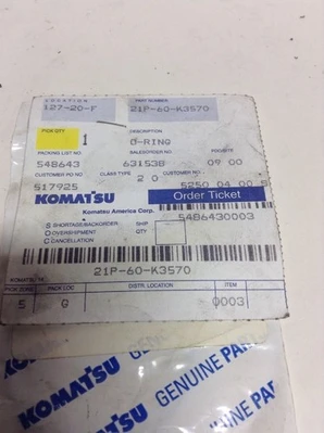 NEW Komatsu 21P-60-K3570