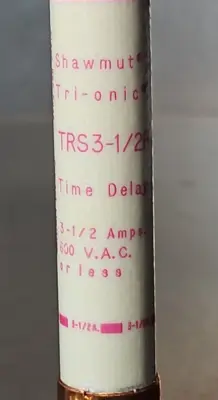 Gould Shawmut TRS3-1/2R Time Delay Fuse 600VAC. Loc4D27