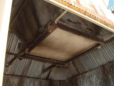 BAG-TYPE DUST-COLLECTOR WITH BIN-TRUCK DUMP