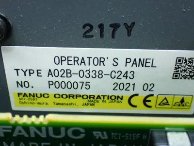 Used FANUC A02B0338C243 Automation Control (HMI) Ohio US | HGR 24 #757442