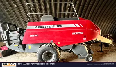 Used 2018 MASSEY FERGUSON 2270 HESSTON Square Balers Utah US | Proxy Equipment #1385305