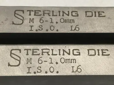 NEW STERLING DIE IS-M060-000XB3104