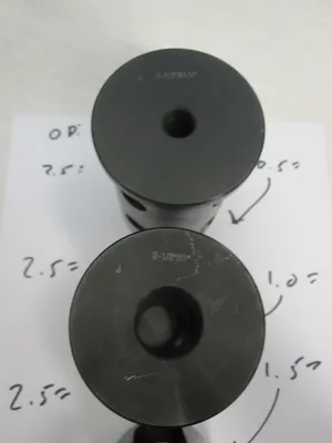 4x Lot of 4  CNC Boring Bar Reducers Spacers Sleeves Bushings Lathe
