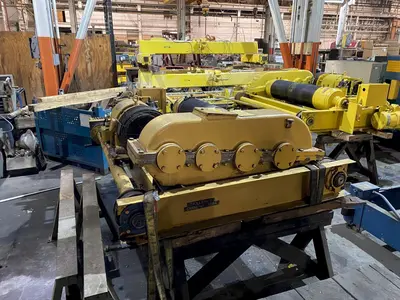 5 TON WHITING TOP RUNNING DOUBLE GIRDER TROLLEY HOIST. STOCK #0319622