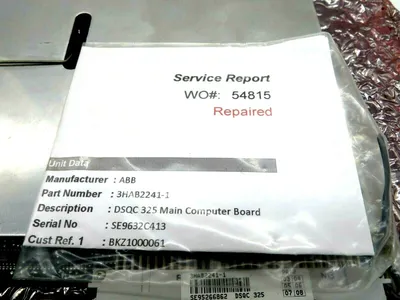 REPAIRED ABB 3HAB2241-1 COMPUTER BOARD DSQC-325 3HAB22411