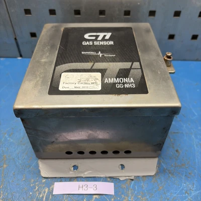 Used CTI GG-NH3-250-ST Gas Analyzers / Detectors Indiana US | J&J Industrial Supply #1455763