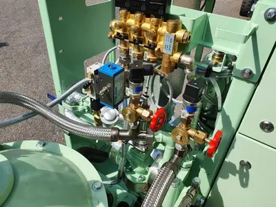 Alfa-Laval P-626 lube oil purifier module, 316SS.