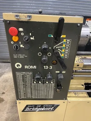 BRIDGEPORT ROMI 13-3 Engine Lathes | Michael Fine Machinery Co., Inc. (4)