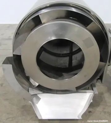Used Shanghai Junyu JYC-500 Coating Drum for Sale – Stainless Steel, 1.5 HP Moto