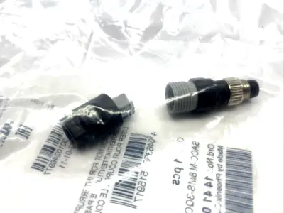 SACC-M 8MS-3QO-0,5-M,1441024 | Phoenix Contact SACC-M 8MS-3QO-0,5-M Connector M8 3-Pin Male 1441024 - New
