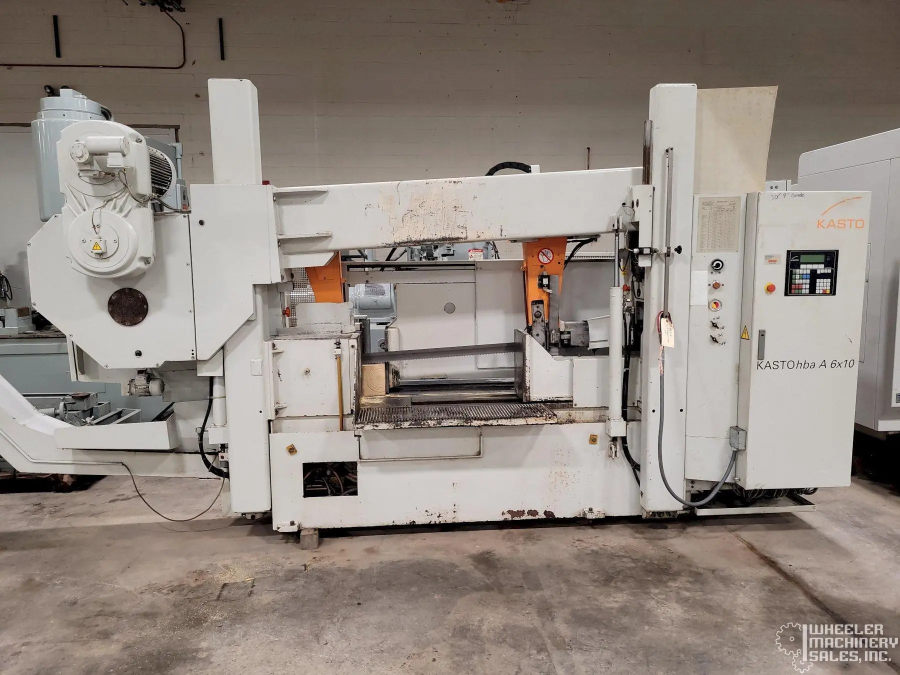 2000 KASTO HBA-A6X10 FULLY AUTOMATIC HORIZONTAL BAND SAW TYPE HBA660/1060AU
